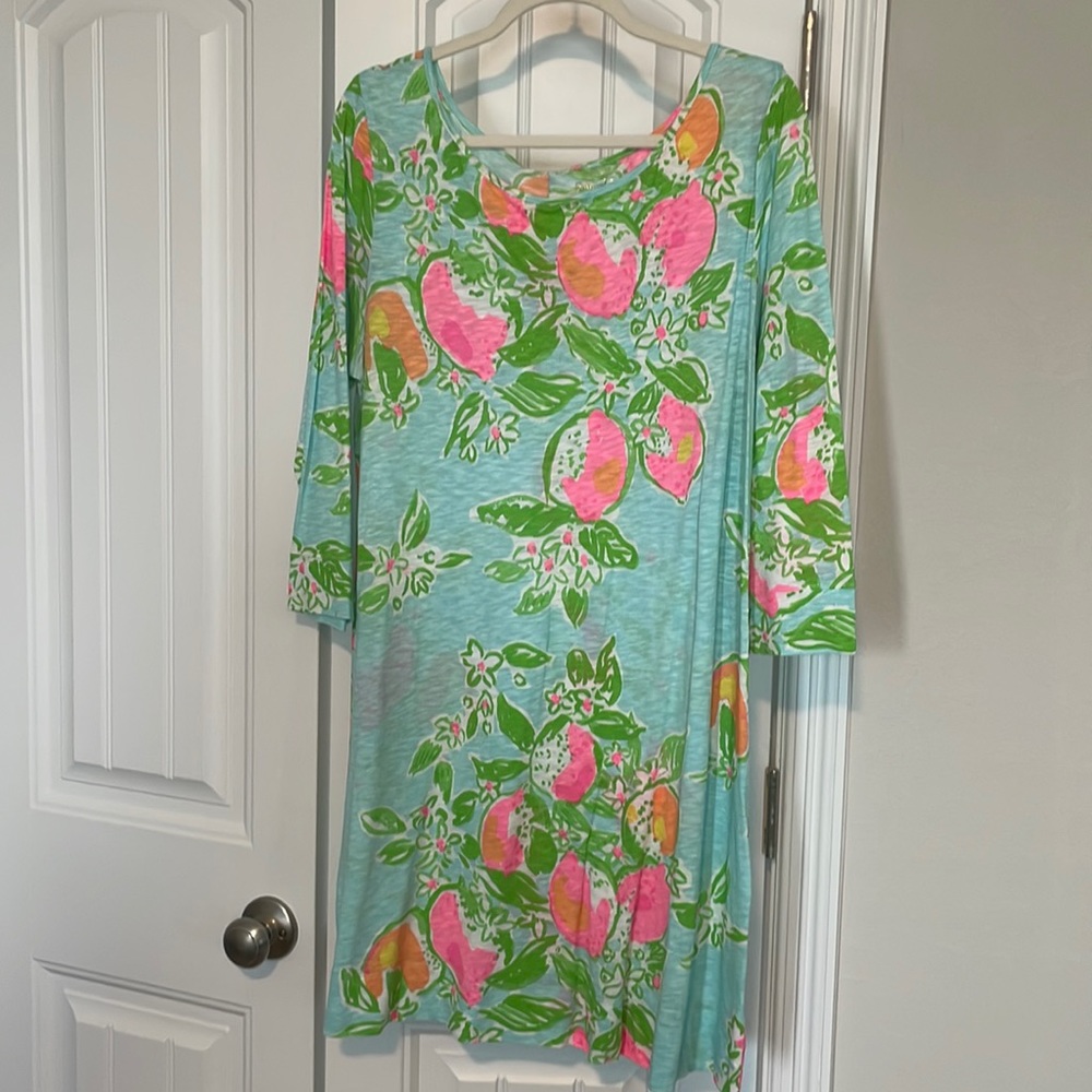 Lilly Pulitzer three quarter length sleeve dress